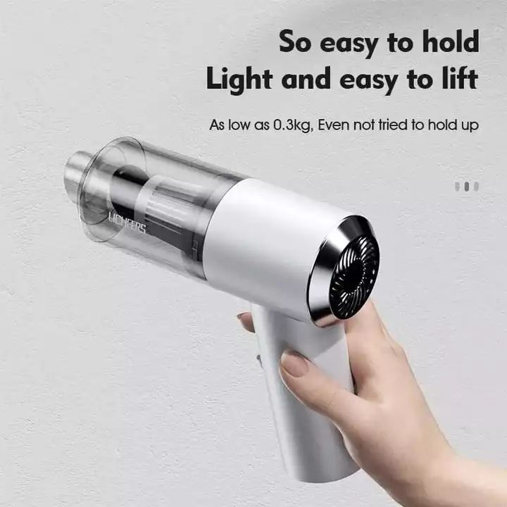 Portable Car Vacuum Cleaner, 9000Pa Handheld Vacuum High Power Cordless, Hand Vacuum 120W Rechargeable Easy To Clean Car Interior,Desktop,Sofa,Keyboard,Drawer And Crevices,Small Spaces