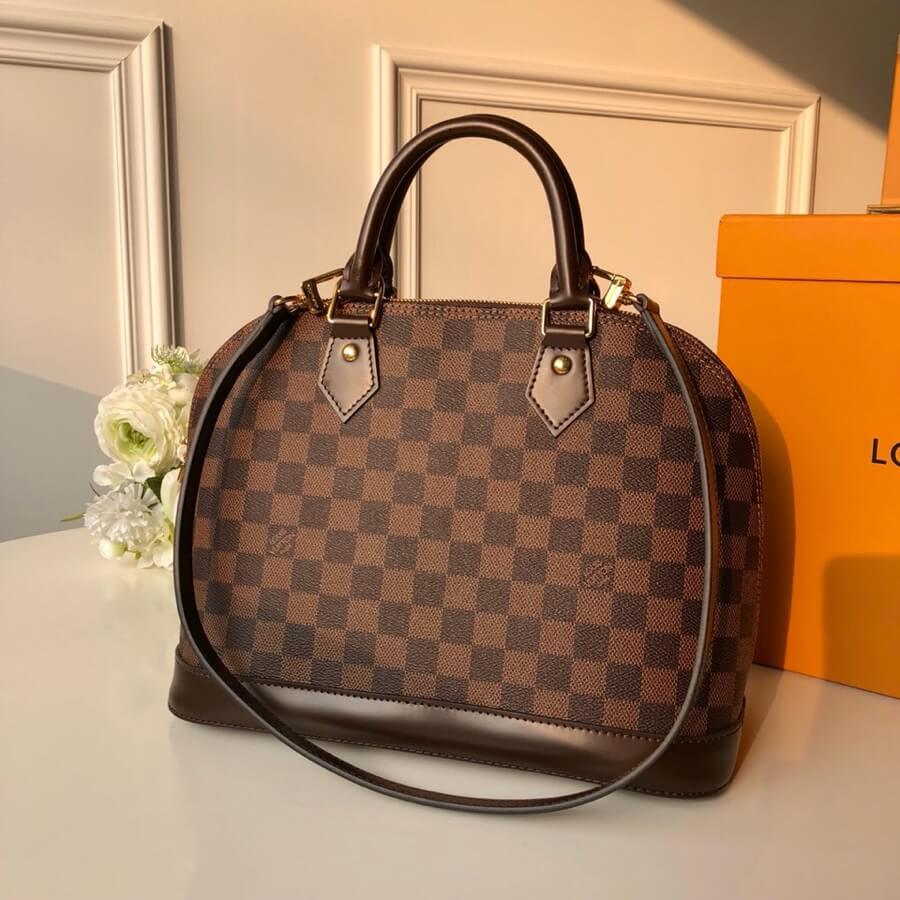 M53151 ALMA PM Damier Canvas brown handbag