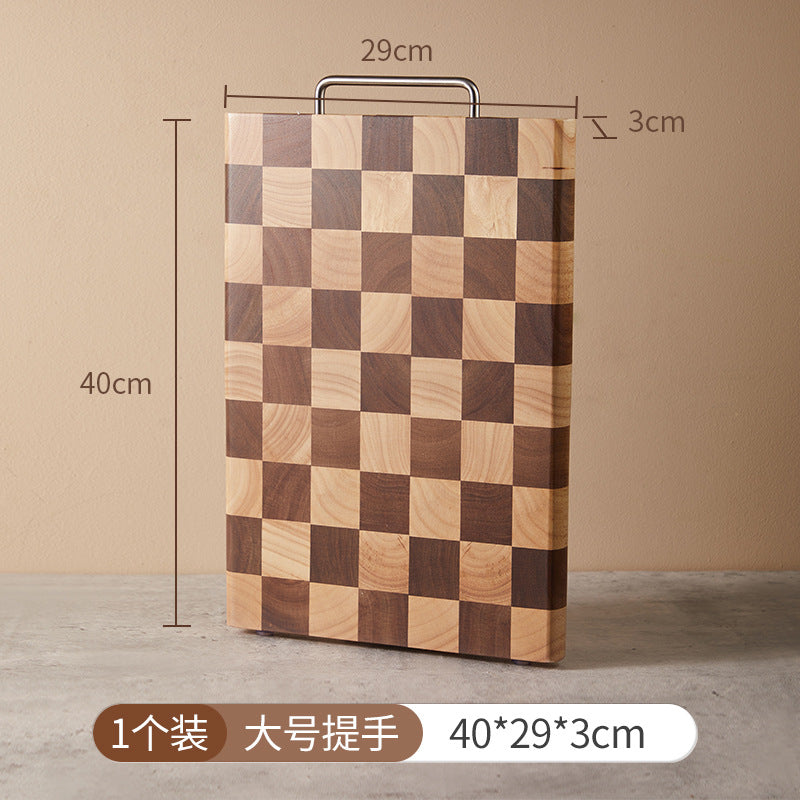 Household Wooden cutting board chopping board checkerboard chessboard damier knife board  LSD0722