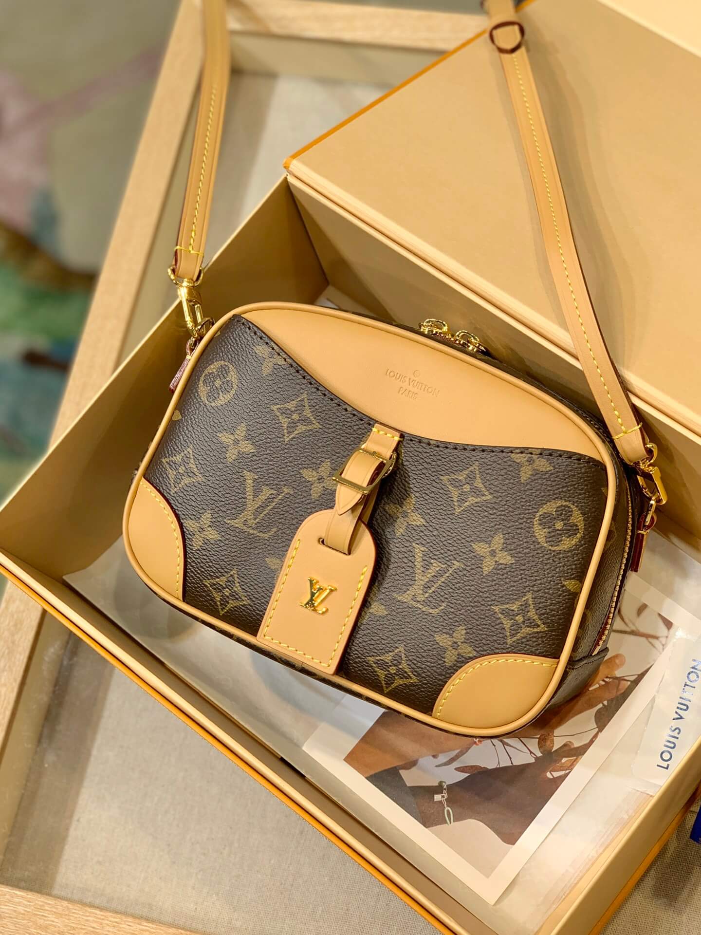 M45528 shoulder bag Nicolas Ghesquière 22CM Monogram