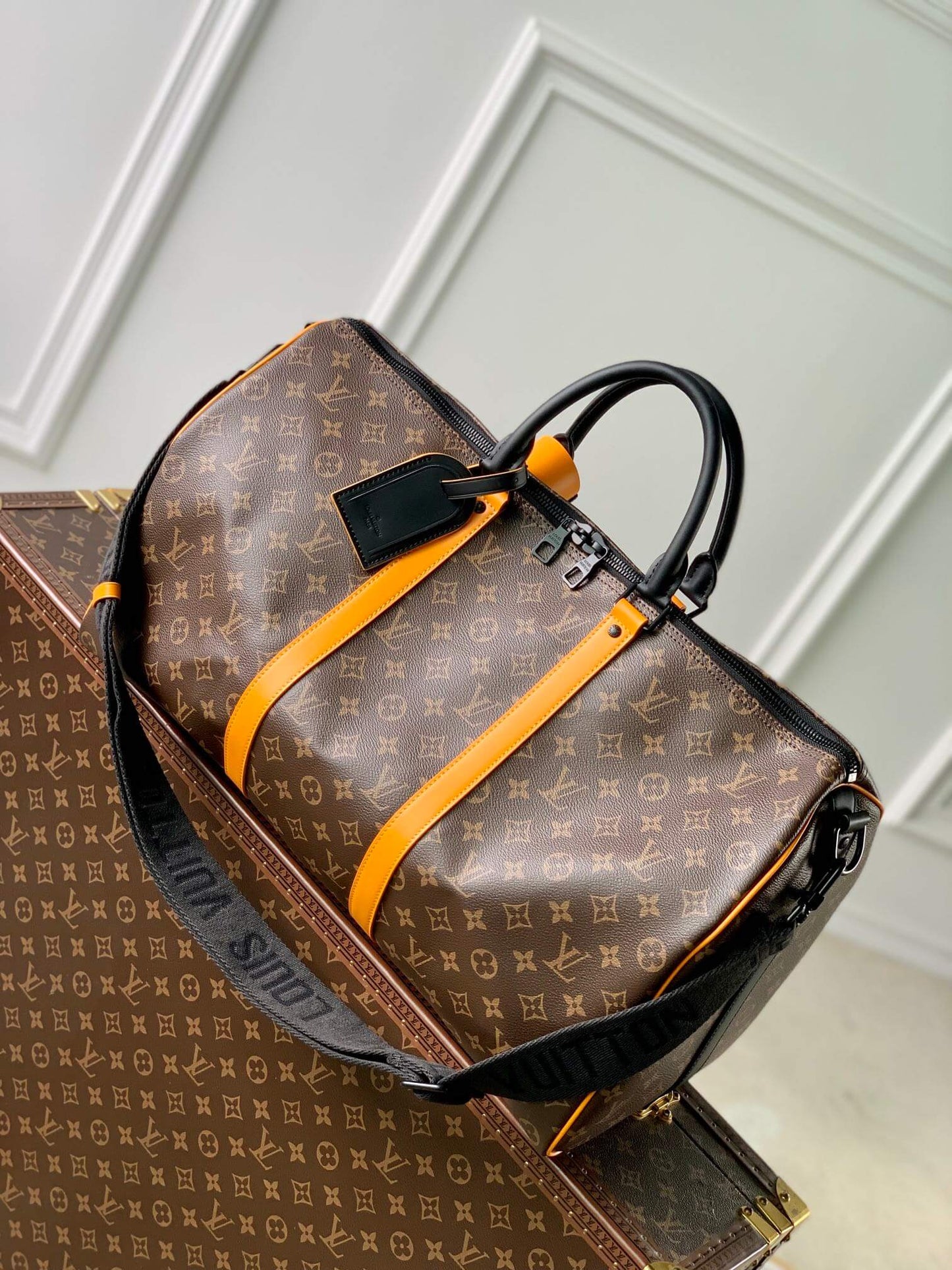 m46703 KEEPALL BANDOULIÈRE 50cm Monogram Macassar