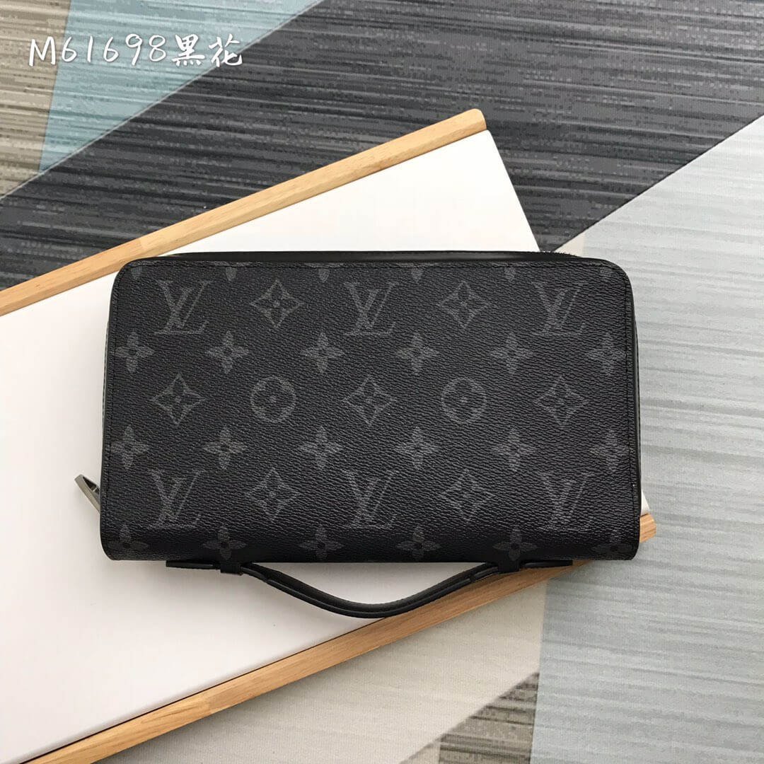 M61698 Brazza clutch bag monogram wallet black