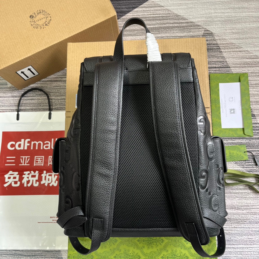 New Crossbody One Shoulder Versatile Black Backpack 625770