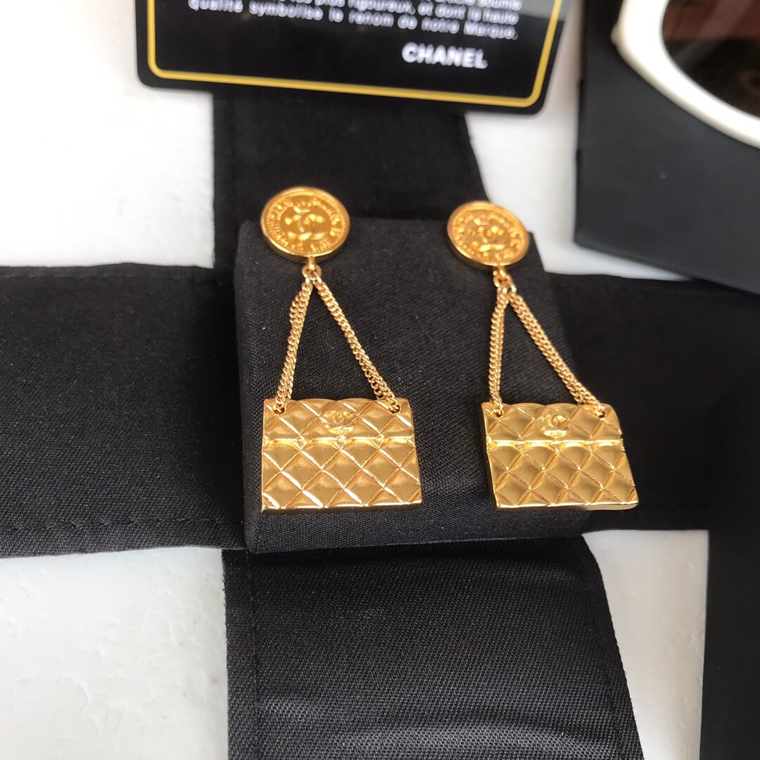 European and American fashion retro diamond bag earrings EH13168A16