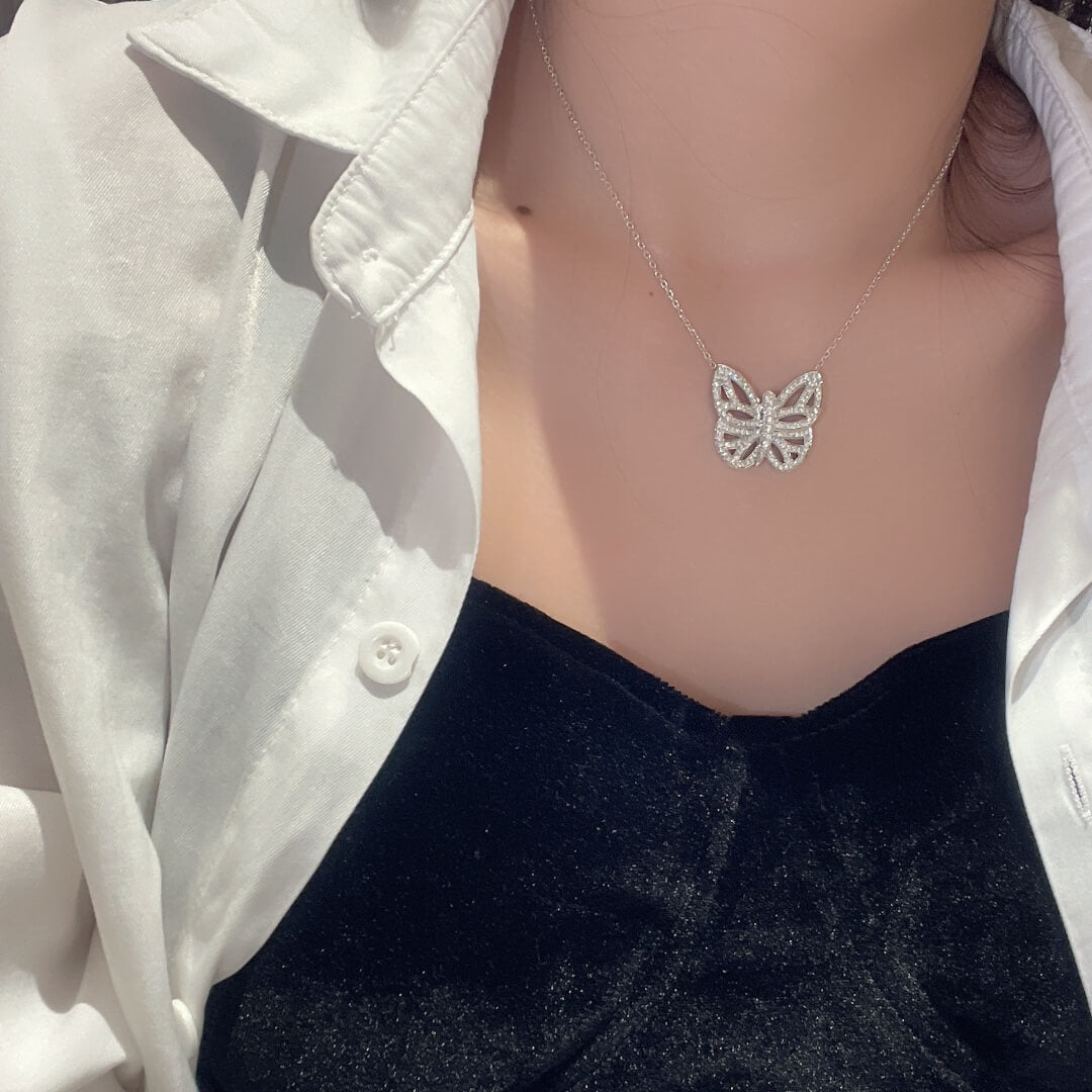 VCA FD015 necklace Butterfly series Free shipping