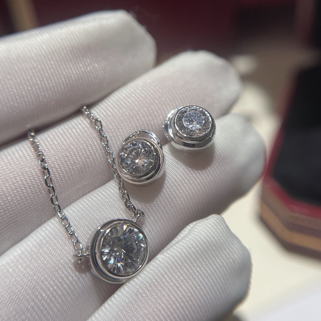 RD023 earrings necklace Silver、golden color Free shipping